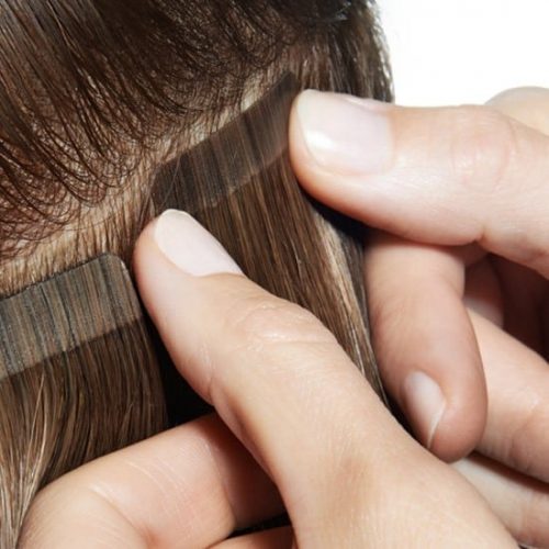 Tape Hair Application