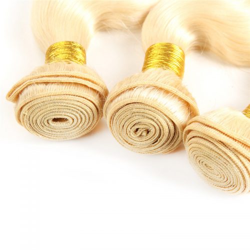Blonde Weft Hair Extension